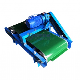 Self discharging iron remover